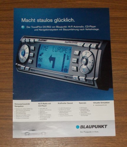 Rara pubblicità blaupunkt - pubblicità,